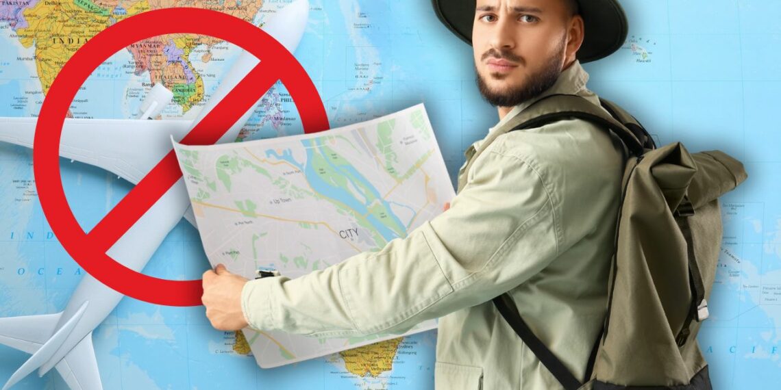 Países evitar viajar