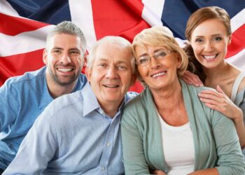 Reino Unido visto filhos