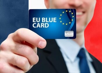 França atualiza valor para estrangeiros conseguirem o Cartão Azul em 2026